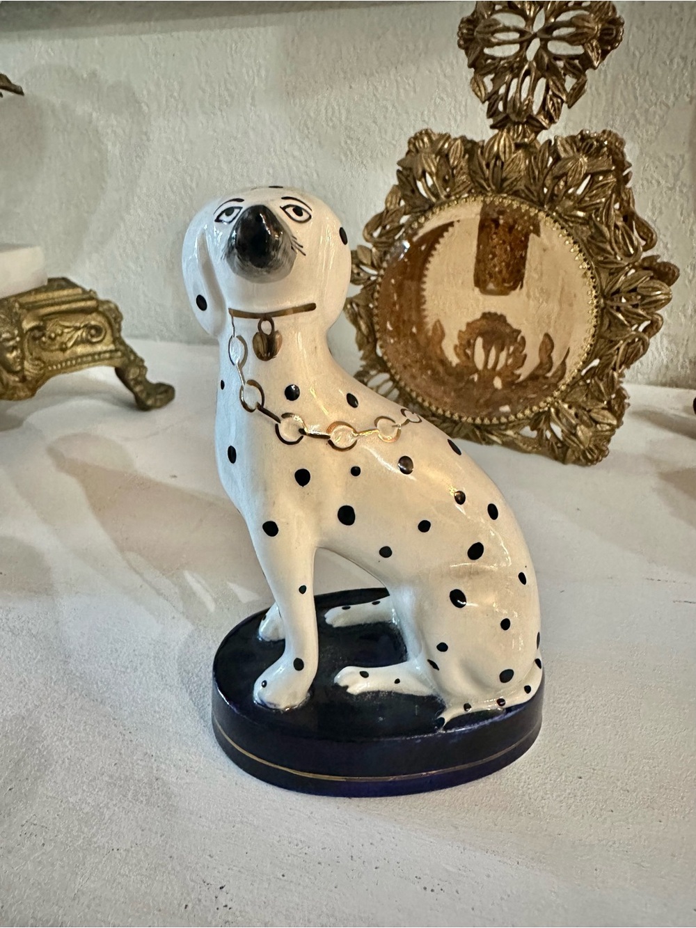 Antique Staffordshire Dalmatian Figurine